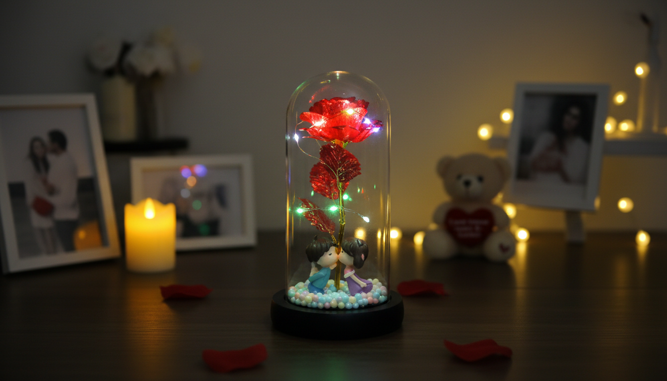 Rose LED lamp